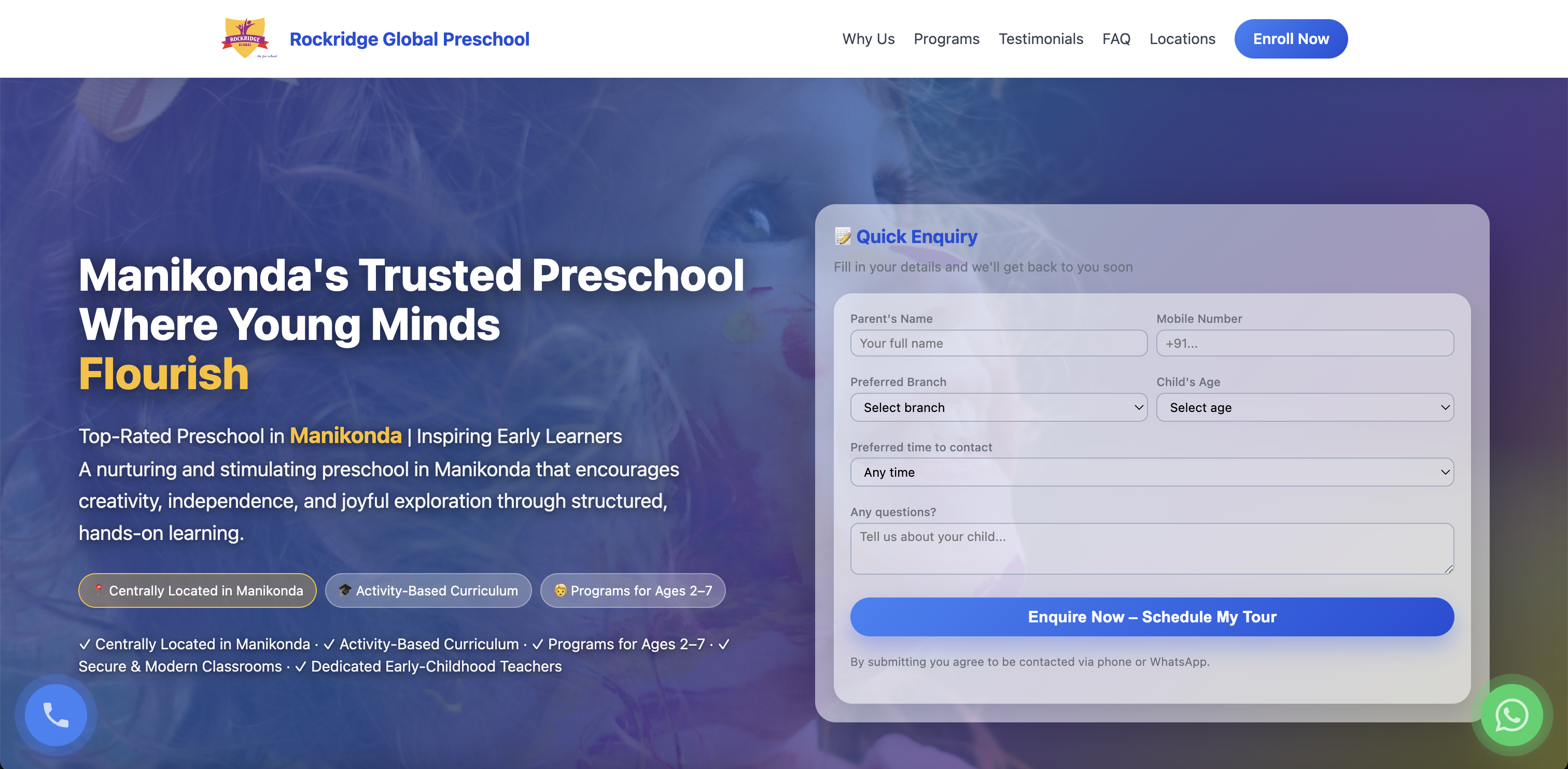 Rockridge Global School Manikonda Preview